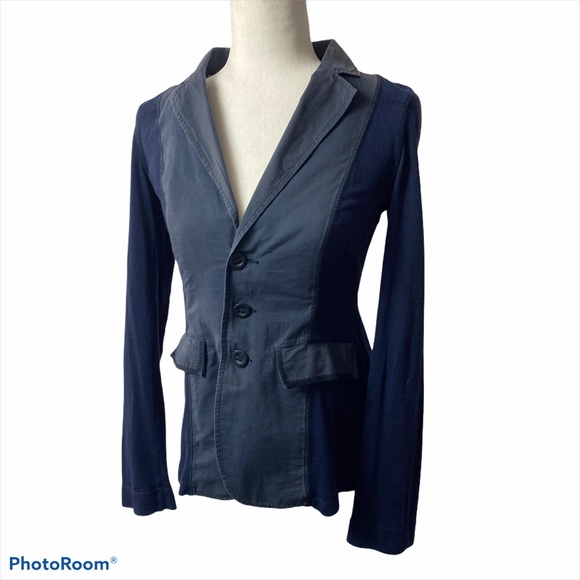 Free People Navy Blazer - Picture 1 of 9